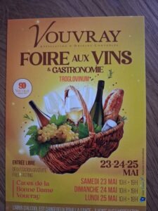 Lire la suite à propos de l’article Foire aux vins week-end de la Pentecôte les 23-24-25 mai 2026